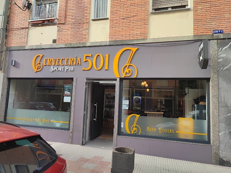 Cerveceria 501 Sport Pub - bar para ver fútbol en Gijón
