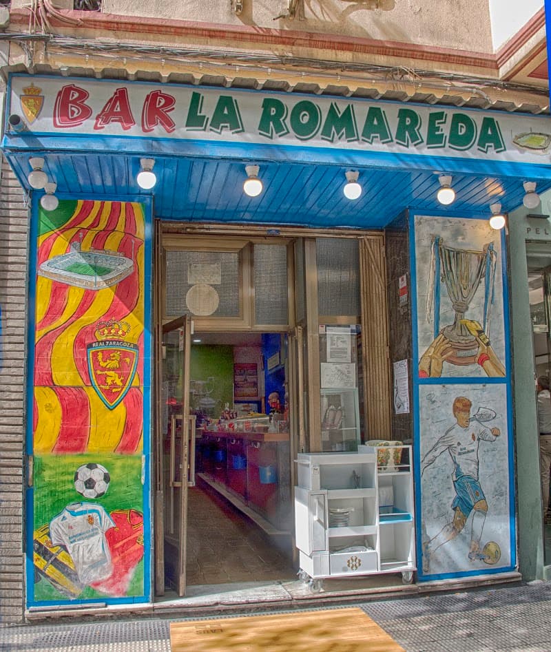 Bar La Romareda - bar para ver fútbol en Zaragoza