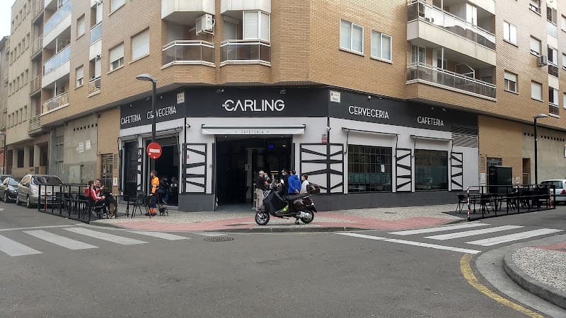 Cervecería New Carling - bar para ver fútbol en Zaragoza