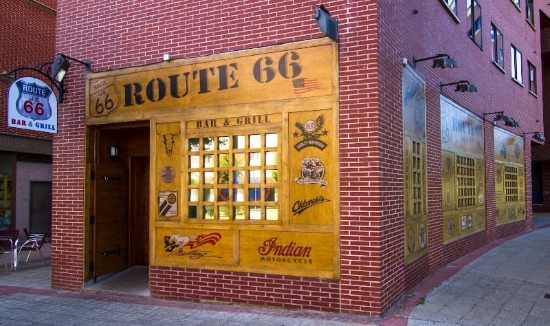Route 66 kebab - bar para ver fútbol en Logroño
