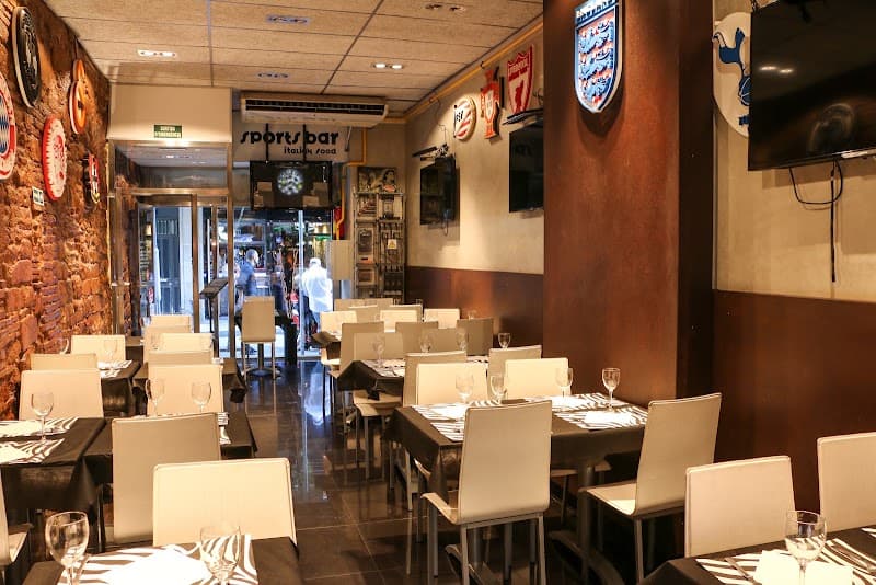 Sports Bar Italian Food - bar para ver fútbol en Barcelona