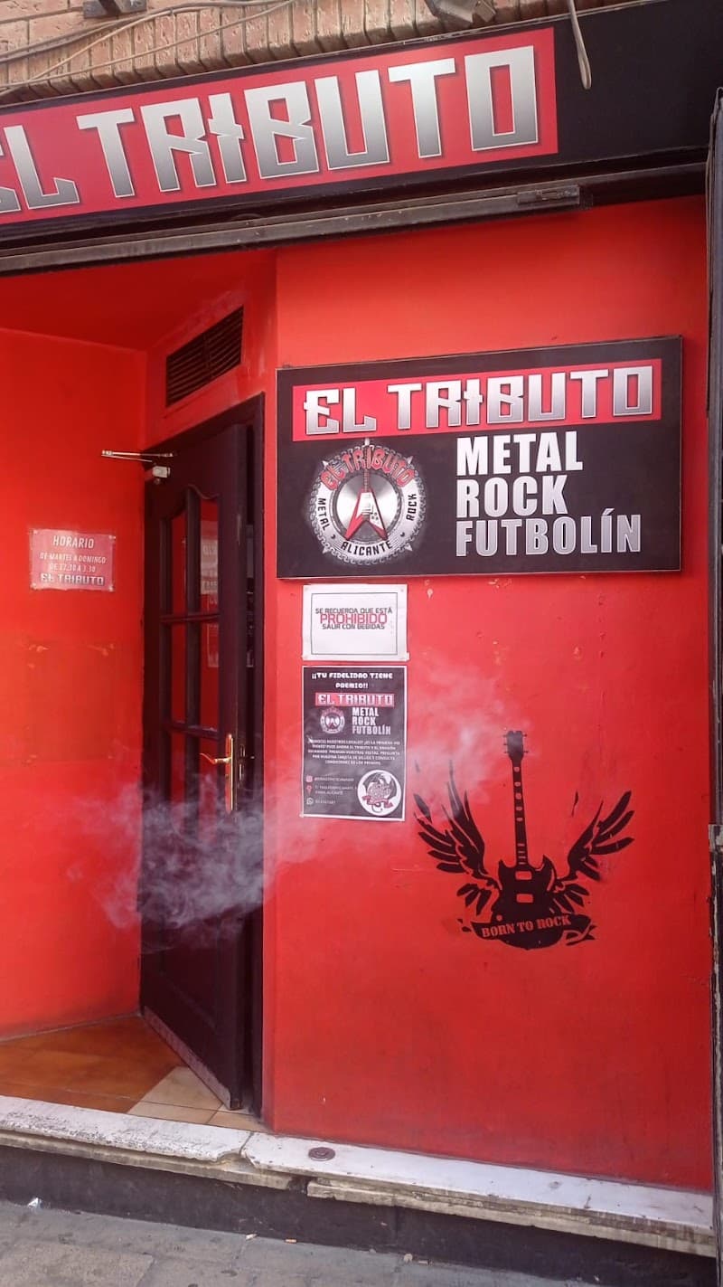 EL TRIBUT Metal & Rock - bar para ver fútbol en Alicante