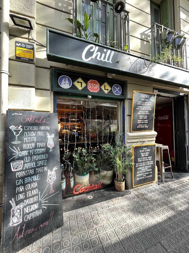 Chill Bar - bar para ver fútbol en Barcelona
