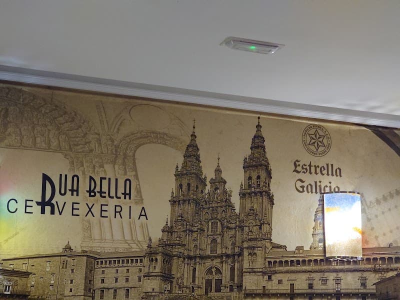 Cervexaría Rúa Bella - bar para ver fútbol en Santiago de Compostela
