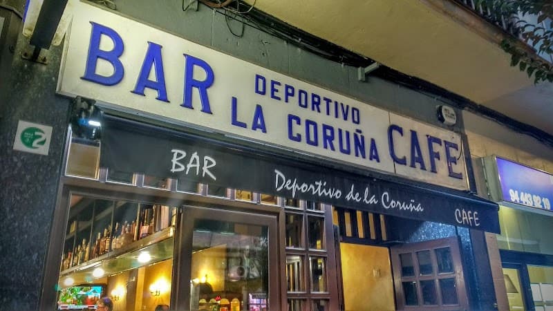 Bar El Deportivo de La Coruña - bar para ver fútbol en Bilbao
