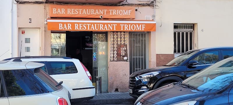 Bar Restaurant Triomf - bar para ver fútbol en Sabadell