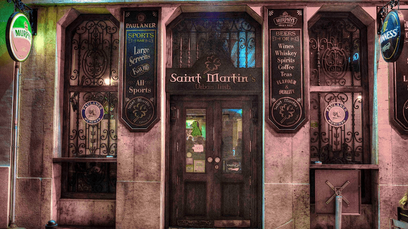 Saint Martins Urban Irish - bar para ver fútbol en Valencia